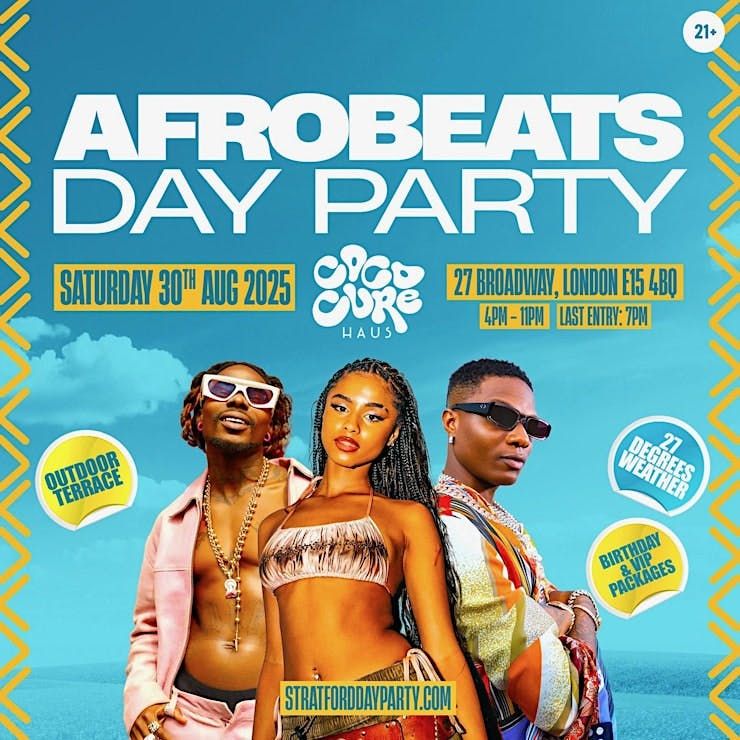 Afrobeats Day Party!, 30 August | Event in Leytonstone | AllEvents