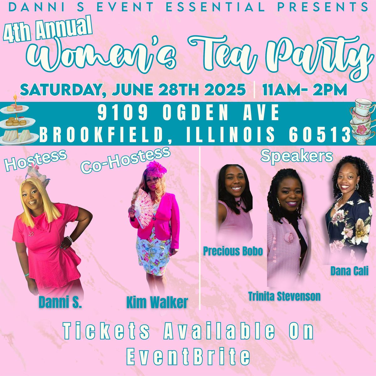 Danni S Event Essentials Presents…Women’s Annual Tea Party, 28 June | Event in Brookfield | AllEvents