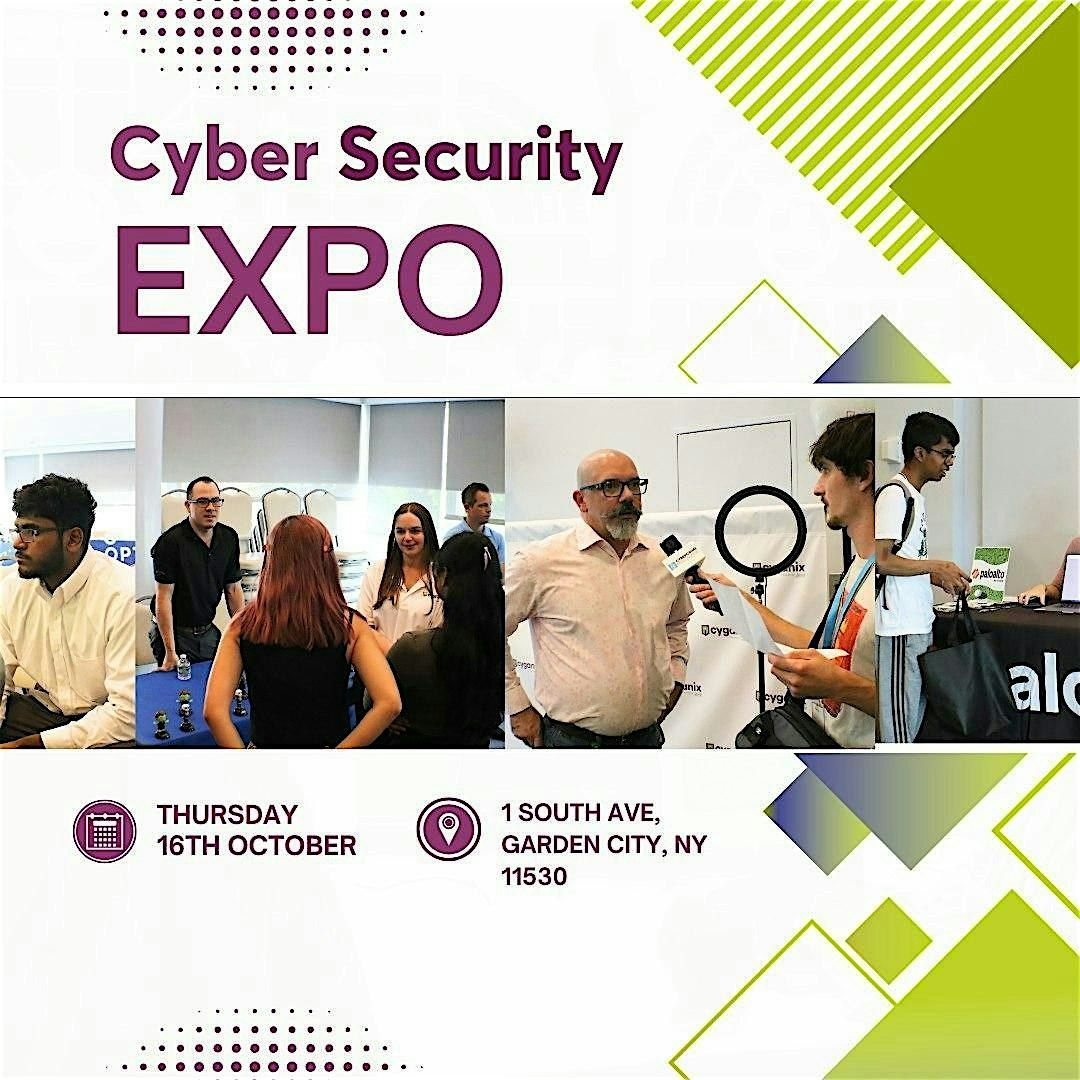 2nd Annual Cyganix Cyber Expo 2025, 16 October | Event in Garden City | AllEvents