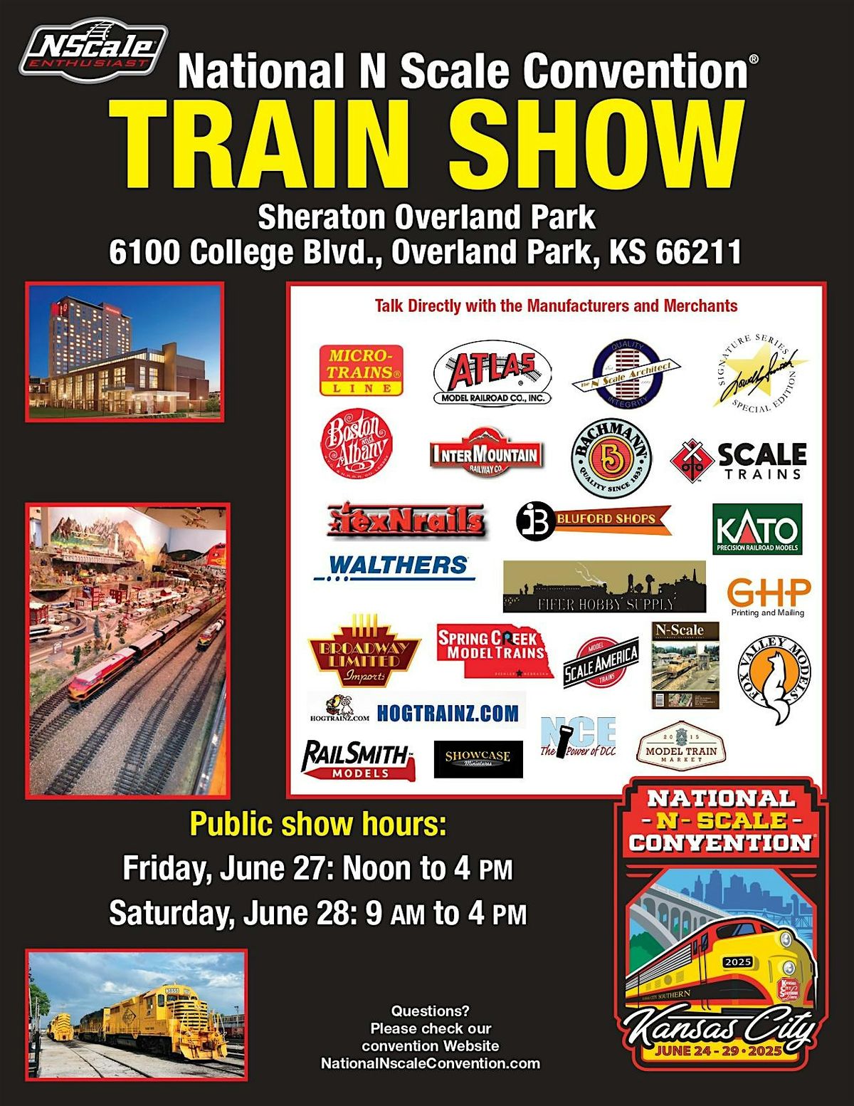 National N Scale Convention Train Show, 27 June | Event in Overland Park | AllEvents