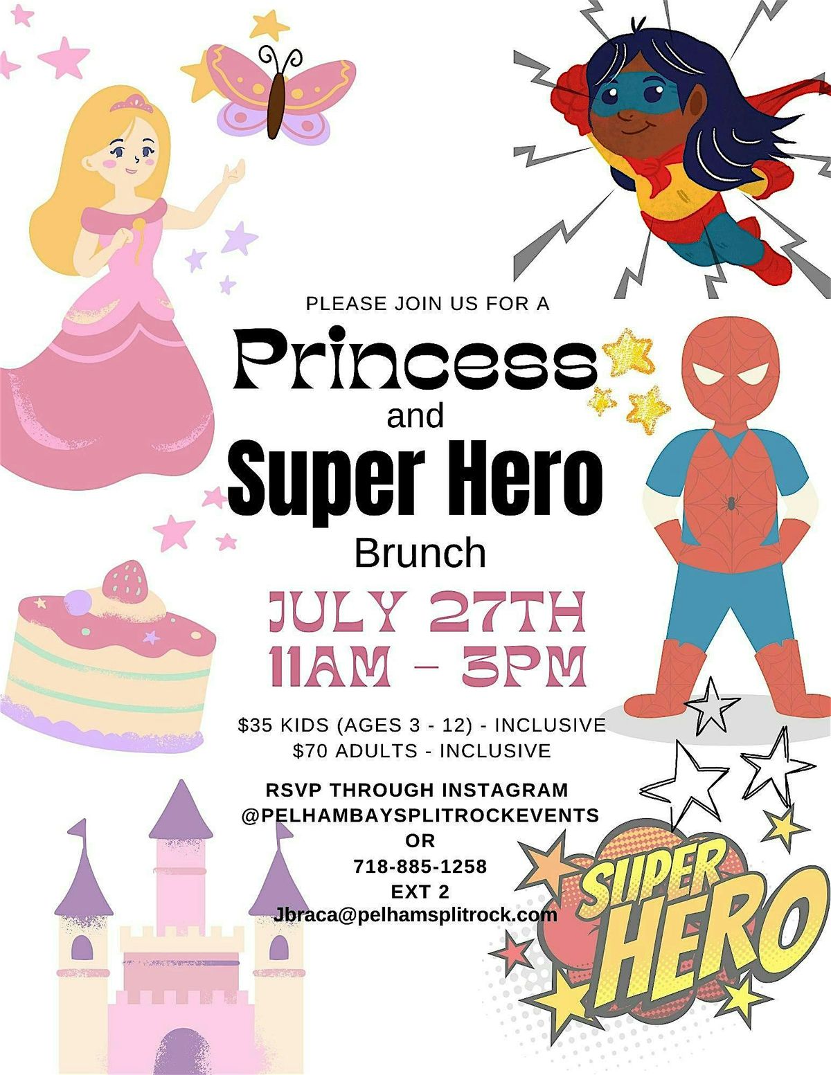 Princess & Super Hero Brunch, 27 July | Event in Bronx | AllEvents