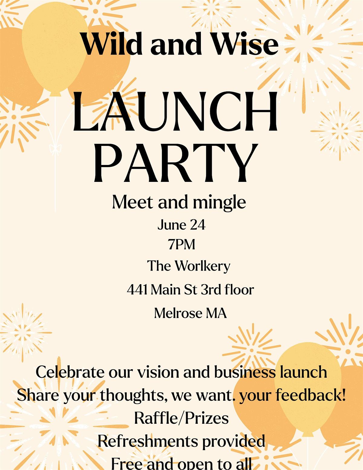 Wild and Wise Launch Party, 24 June | Event in Melrose | AllEvents