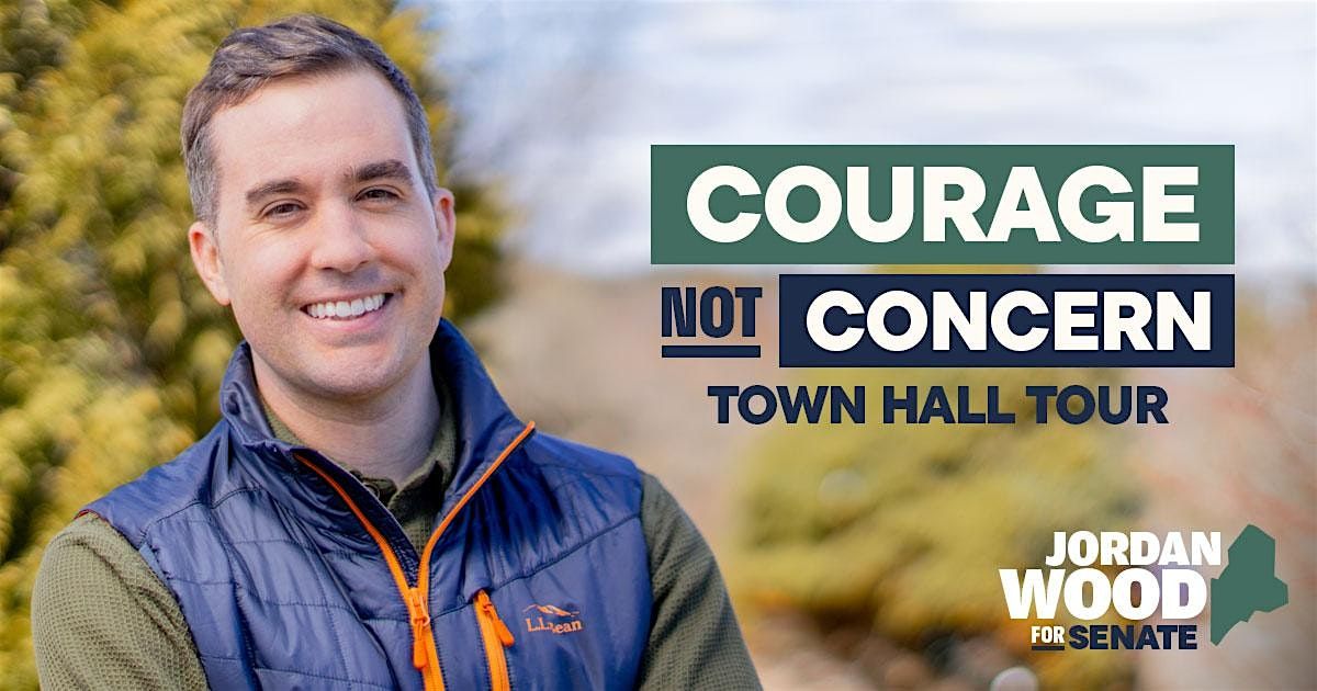 Courage not Concern Tour: Town Hall event in Farmington, ME, 15 October | Event in Farmington | AllEvents