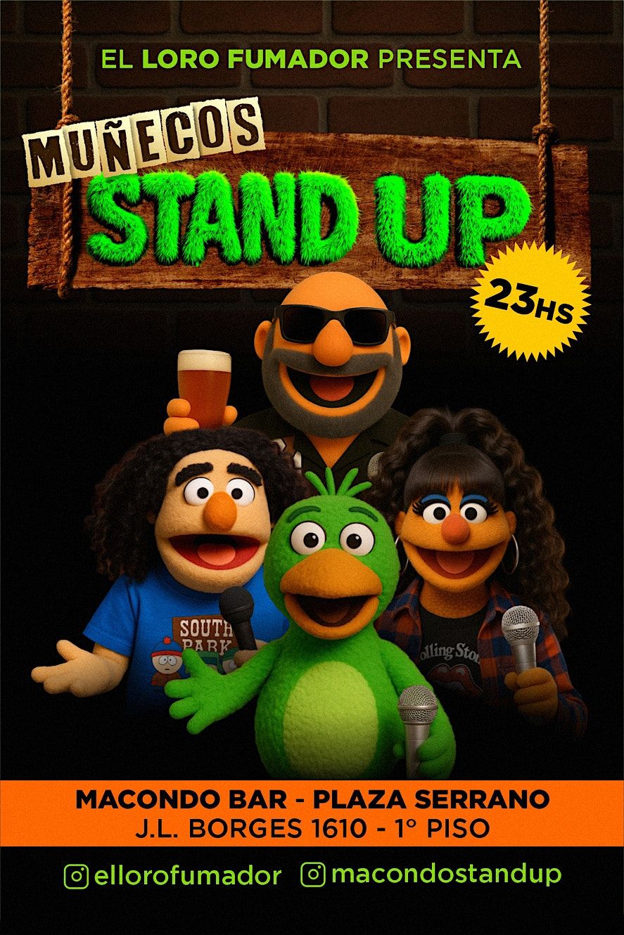 "MUÑECOS" COMEDIA STAND UP jueves 02 octubre, 2 October | Event in Buenos Aires | AllEvents