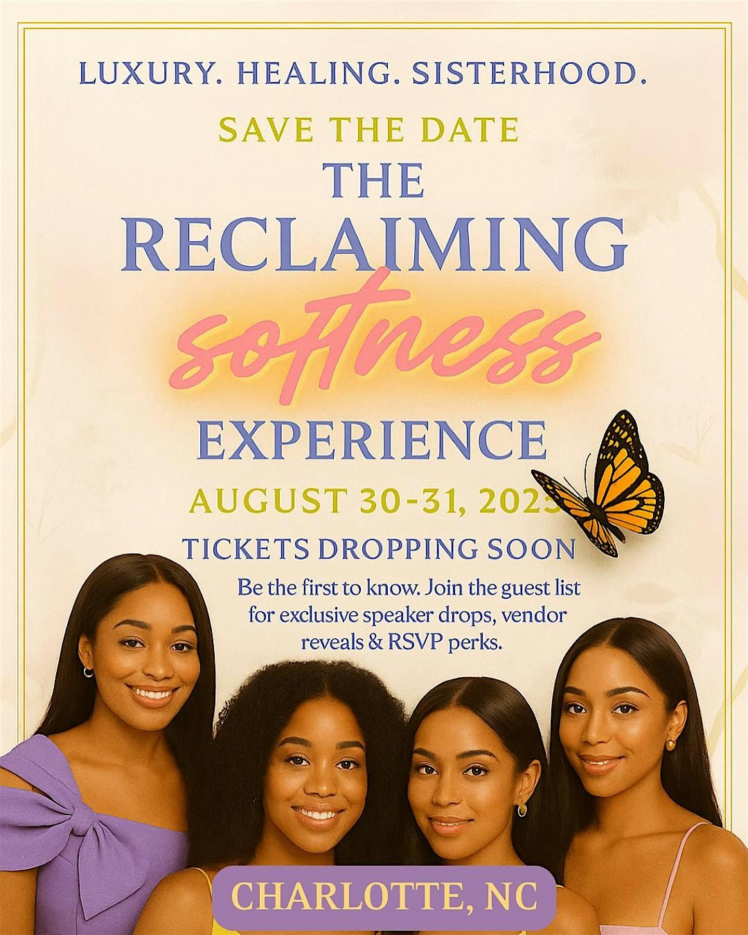 The Reclaiming Softness Experience, 30 August | Event in Charlotte | AllEvents