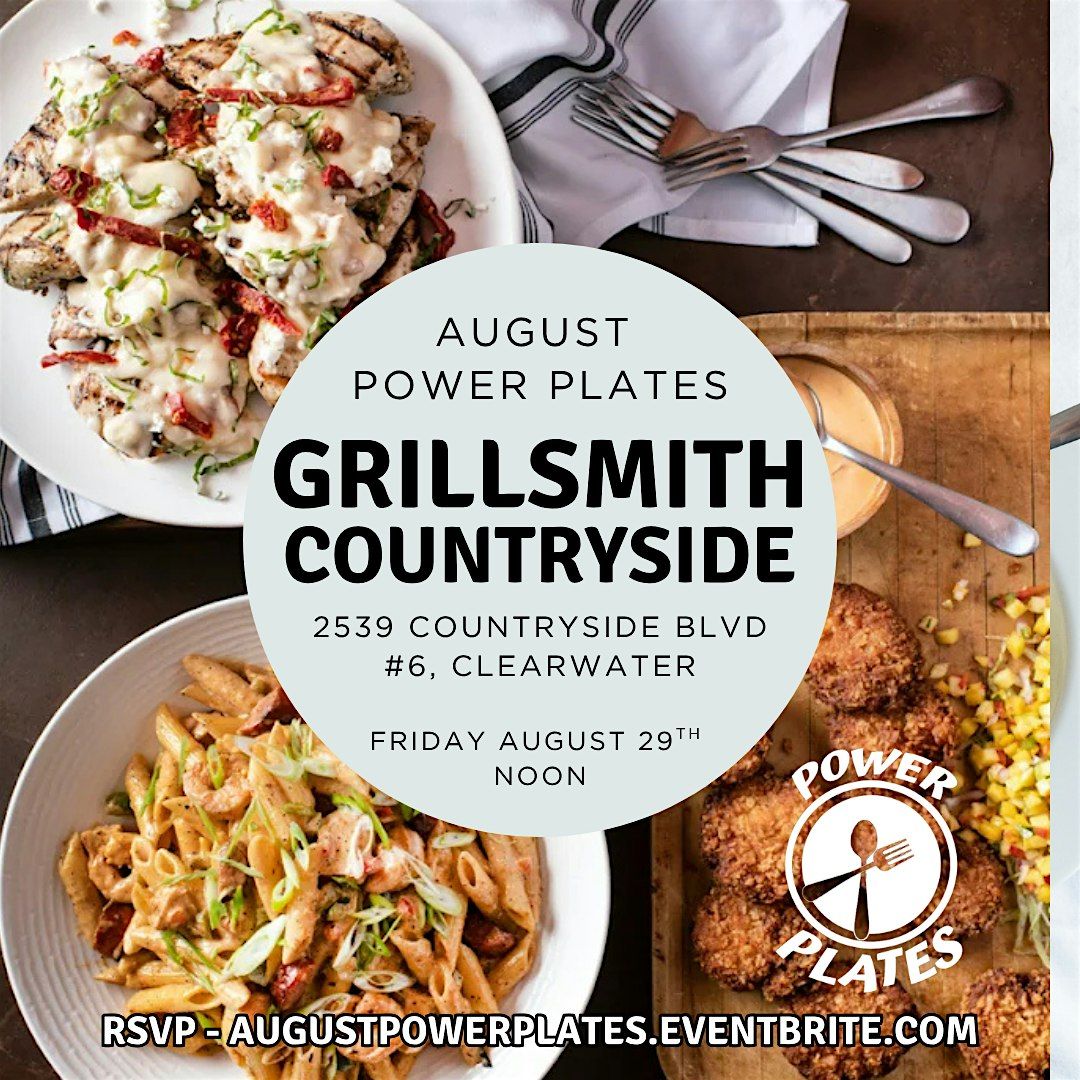 August Power Plates Lunch, 29 August | Event in Clearwater | AllEvents