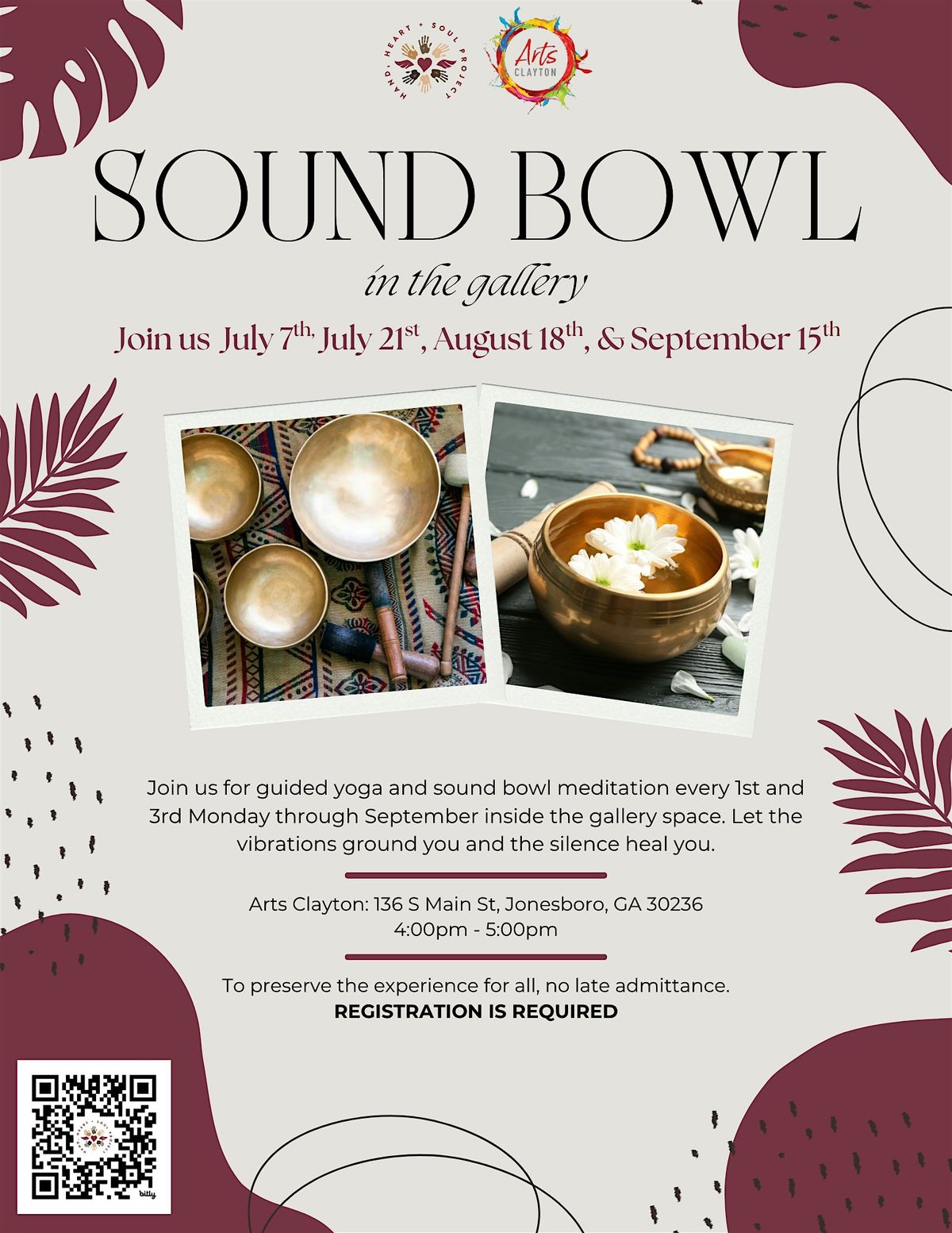 Sound Bowl in The Gallery | Event in Jonesboro | AllEvents