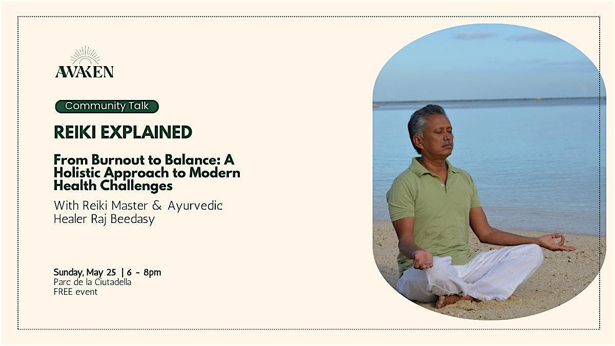 Reiki Explained: Free Community Talk, 25 May | Event in Barcelona | AllEvents
