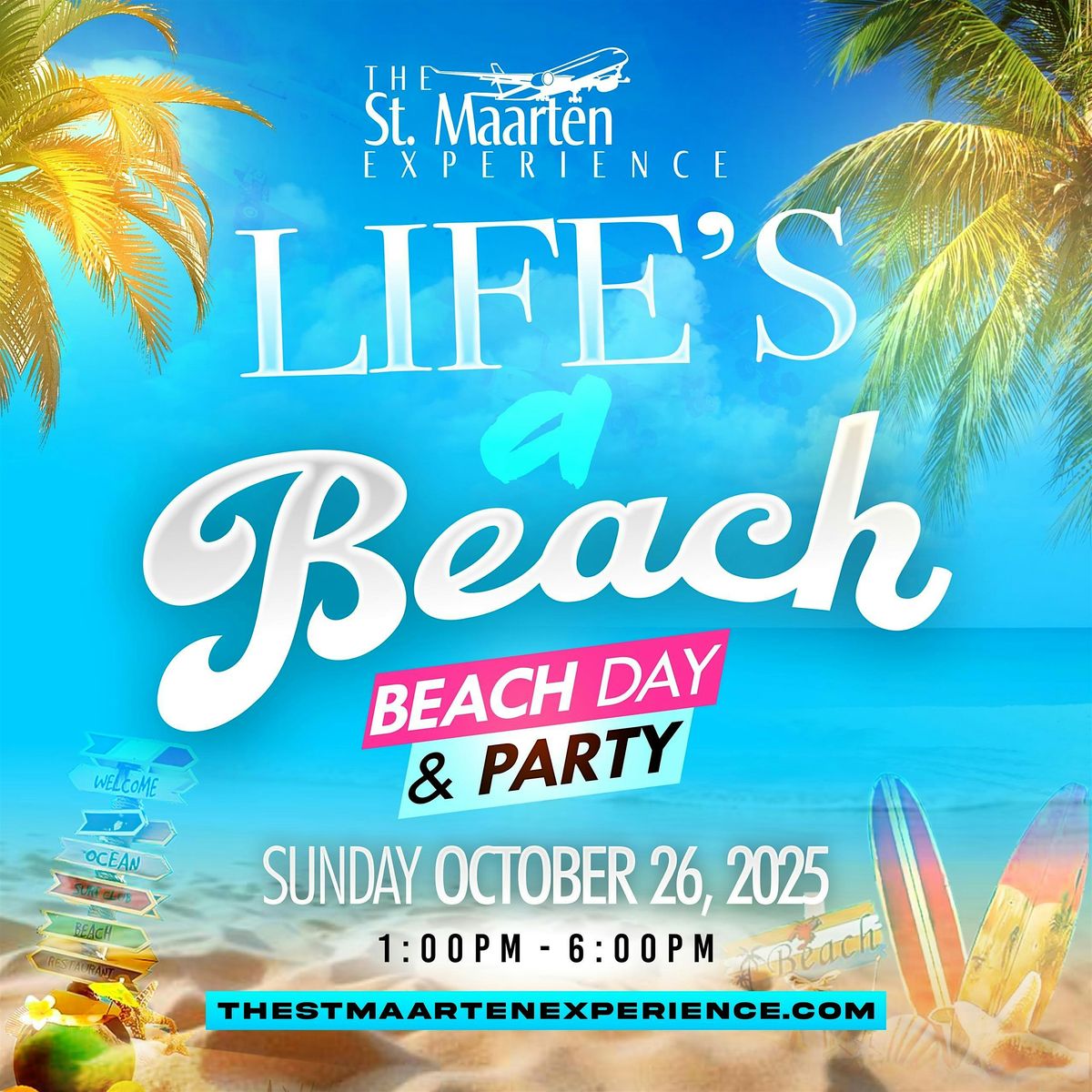 Life’s A Beach – The Ultimate Day Party in St. Maarten 2025, 26 October | AllEvents