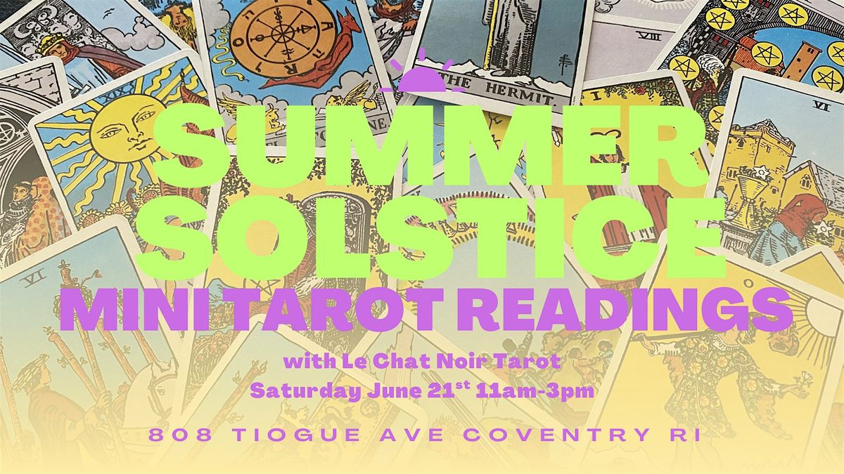 Summer Solstice Mini Tarot Readings | Event in Coventry | AllEvents