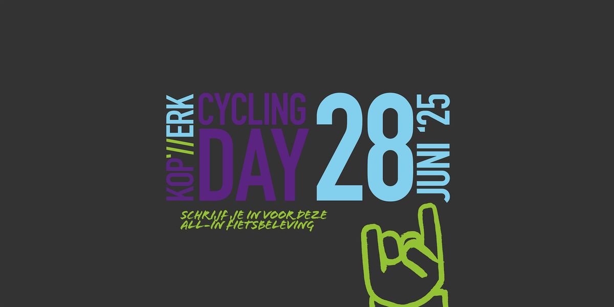 KopWerk Cycling day, 28 June | Event in Sas van Gent | AllEvents
