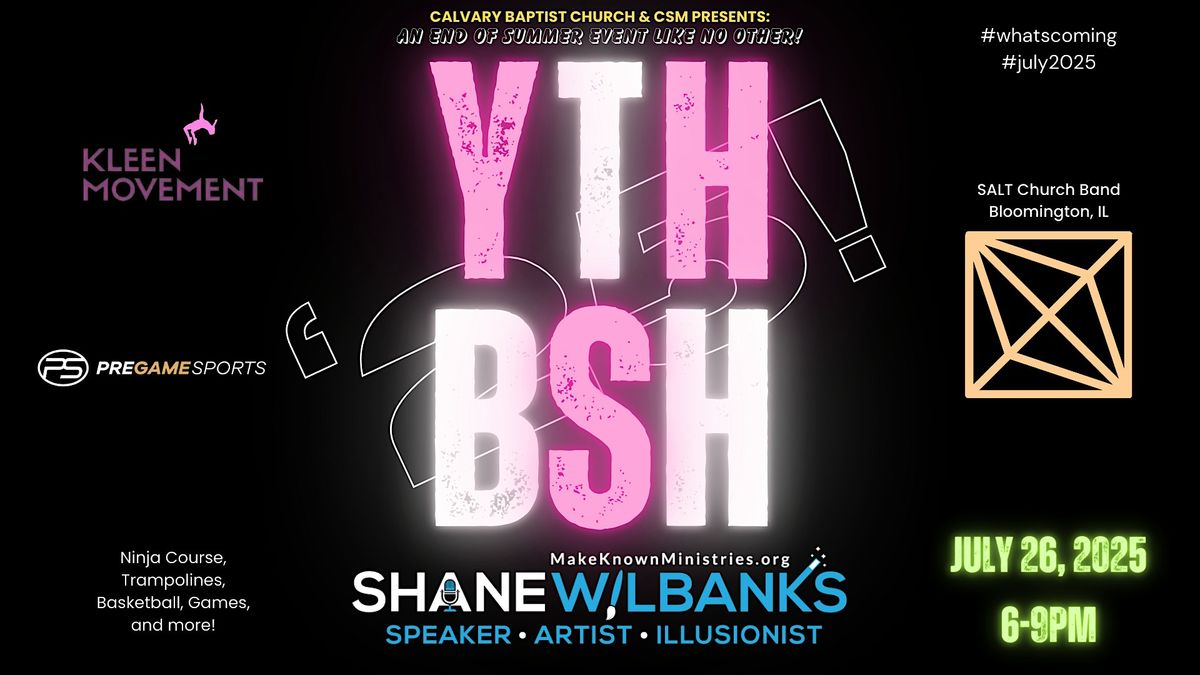 YTH BSH '25!, 26 July | Event in Monticello | AllEvents