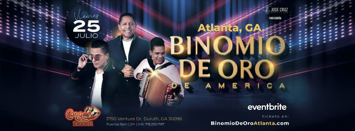 Binomio de Oro de América en Atlanta, GA I Julio 25 2025, 25 July | Event in Duluth | AllEvents