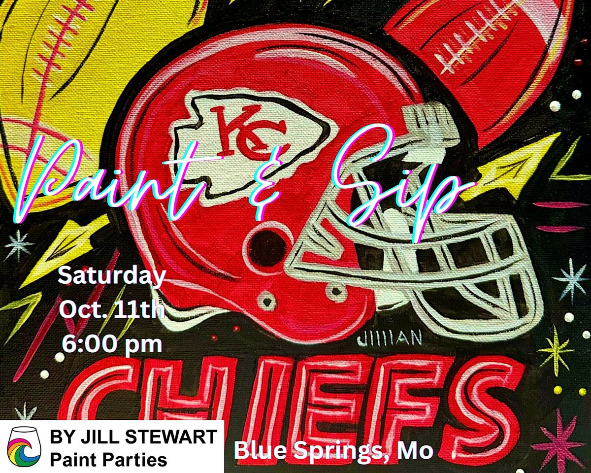 Chiefs Helmet Paint Party, 11 October | Event in Blue Springs | AllEvents