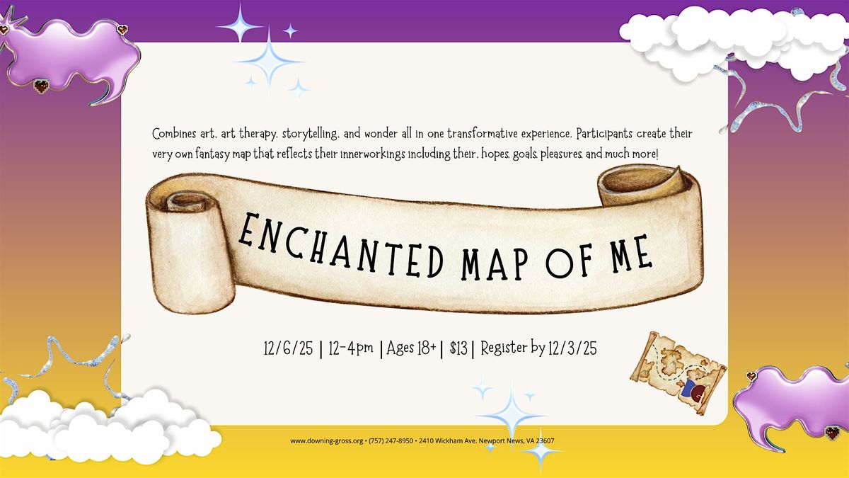 Enchanted Map of Me, 6 December | Event in Newport News | AllEvents