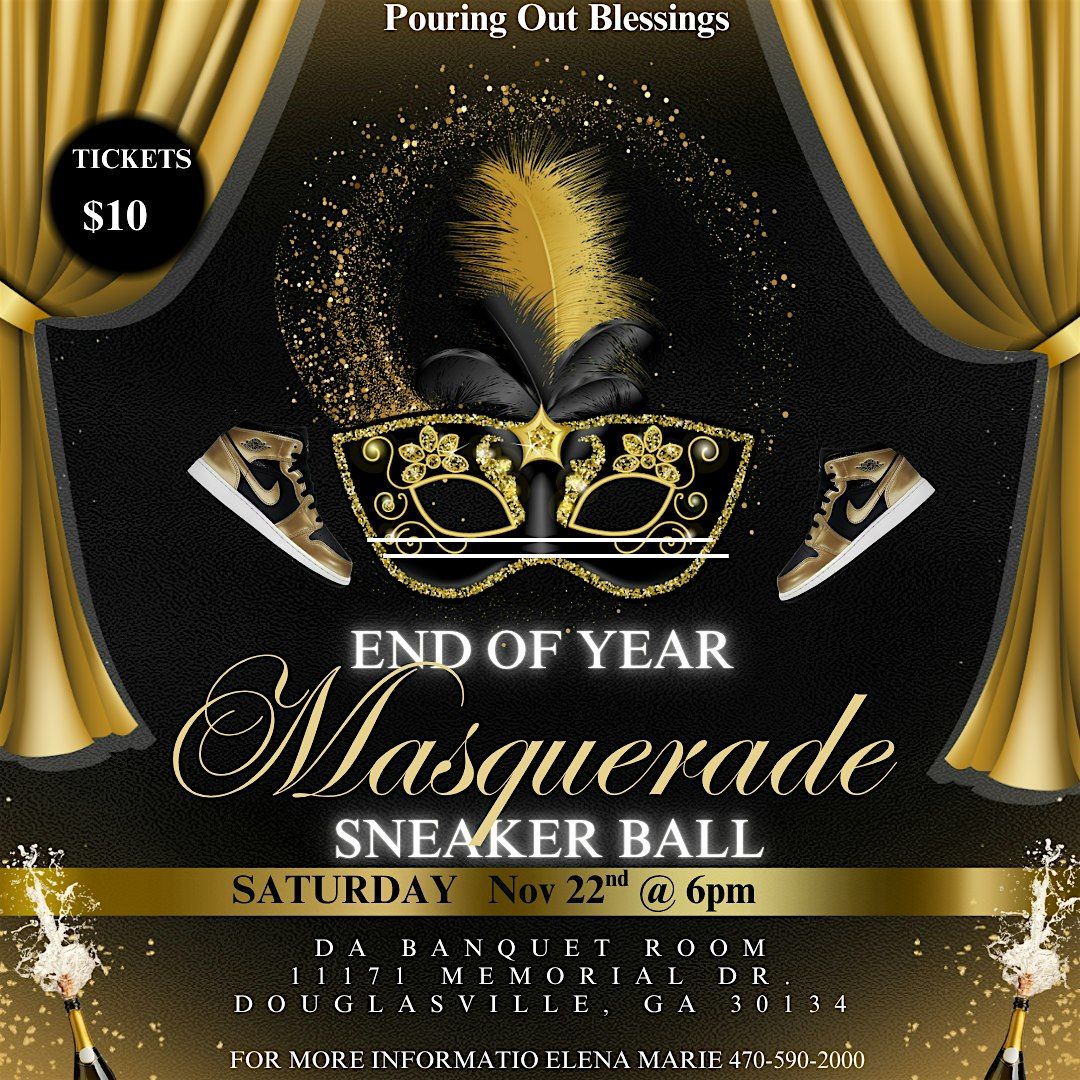 End of Year Masquerade Sneaker Ball, 22 November | Event in Douglasville | AllEvents