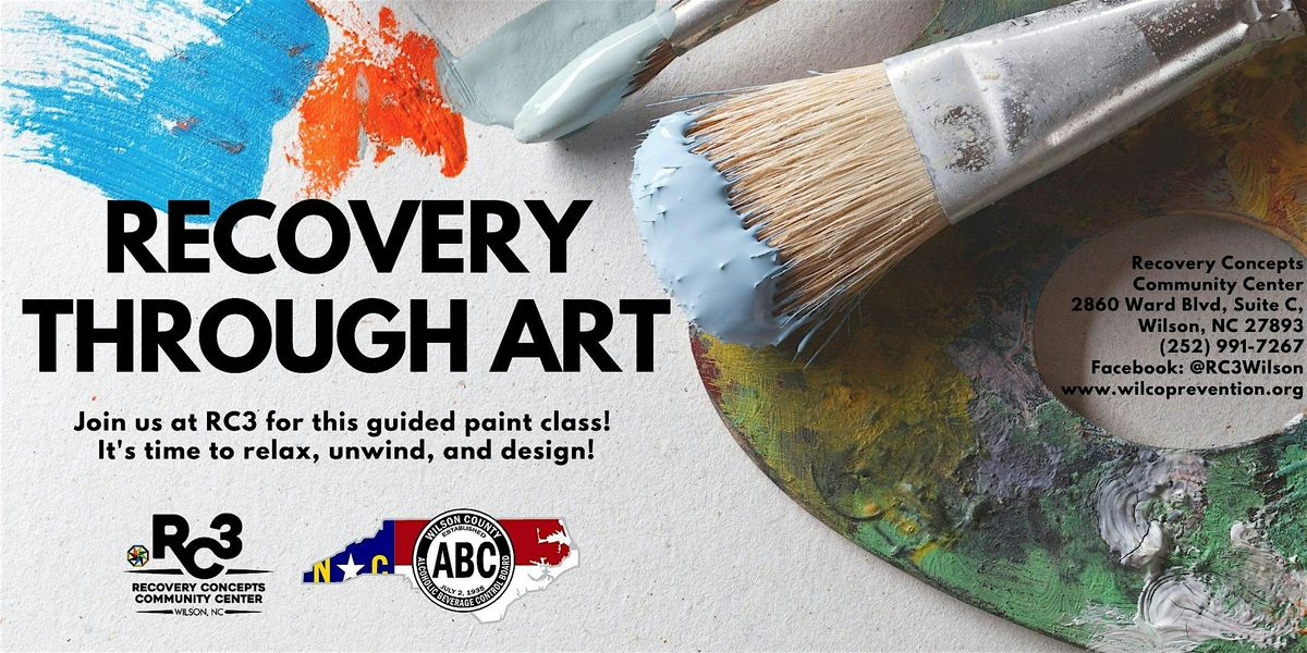 Recovery Through Art - July | Event in Wilson | AllEvents