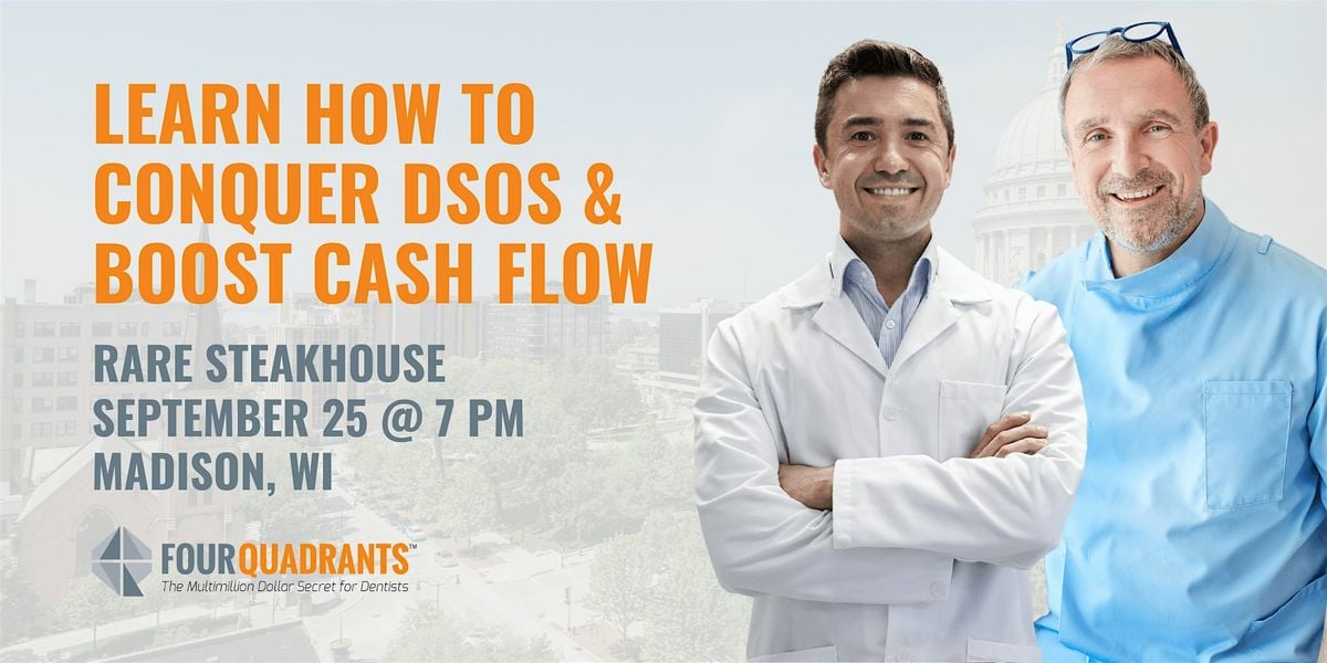 Learn How to Conquer DSOs & Boost Cash Flow - Madison, WI, 25 September | Event in Madison | AllEvents