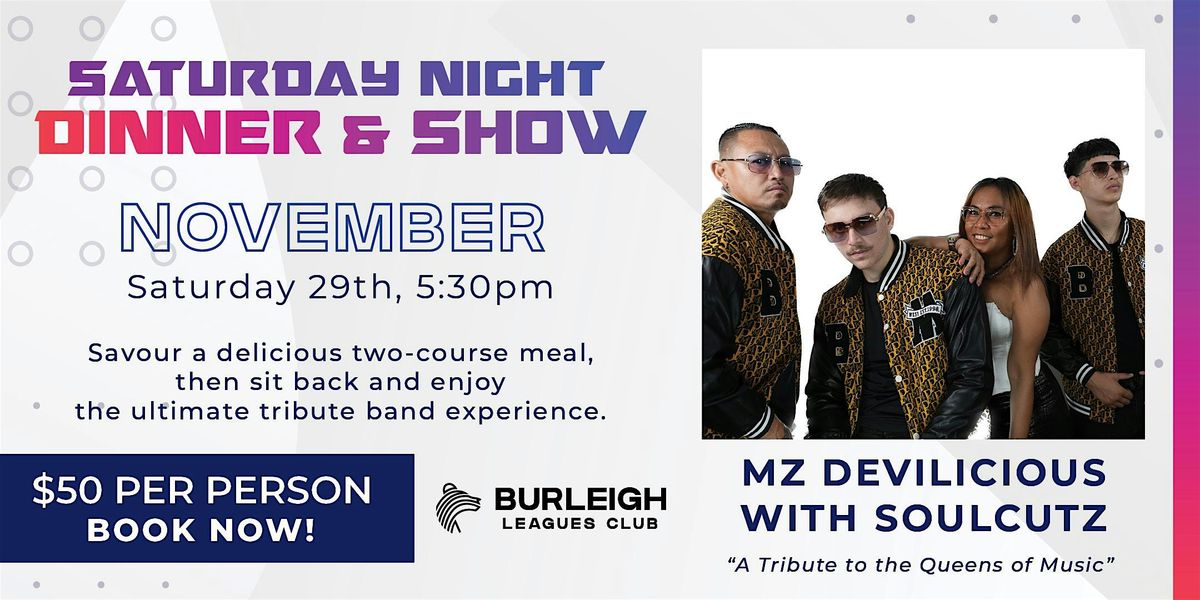 MZ Devilicious with Soulcutz Dinner & Show, 29 November | Event in Miami | AllEvents