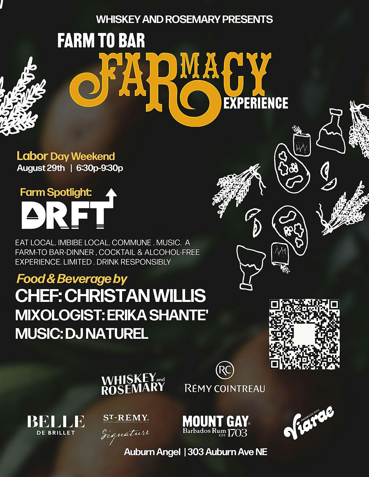 FARMACY - Farm-to-Bar Dinner Experience, 29 August | Event in Atlanta | AllEvents