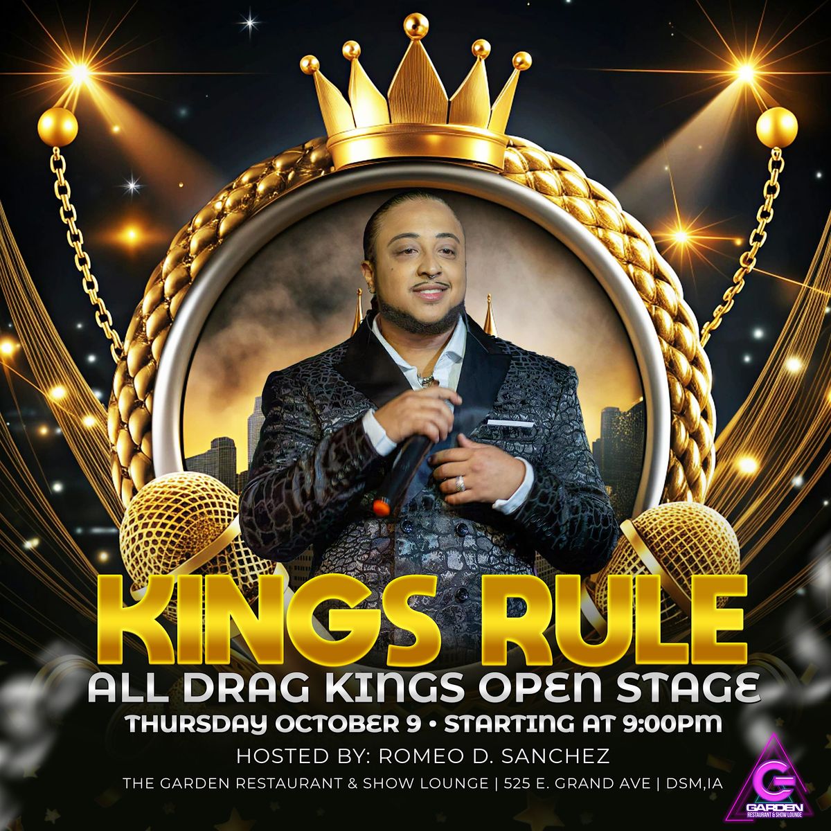 Thurs Oct 9 Drag Show - 9pm Table Reservation, 9 October | Event in Des Moines | AllEvents