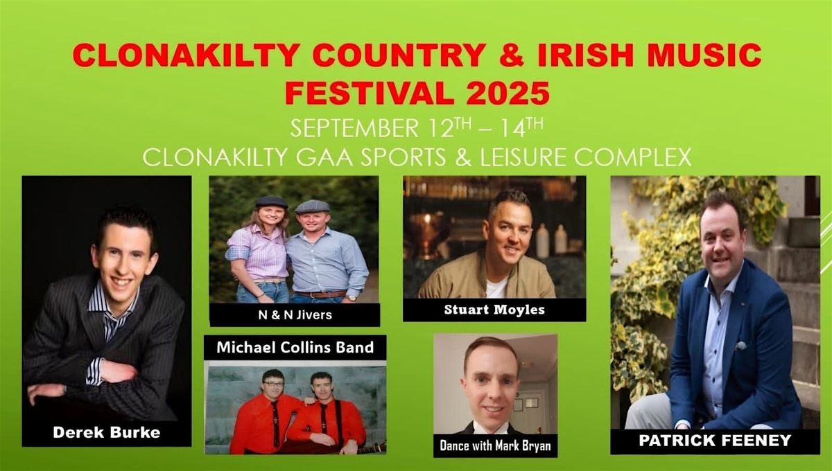 Clonakilty Country & Irish Music Festival 2025, 12 September | Event in Clonakilty | AllEvents