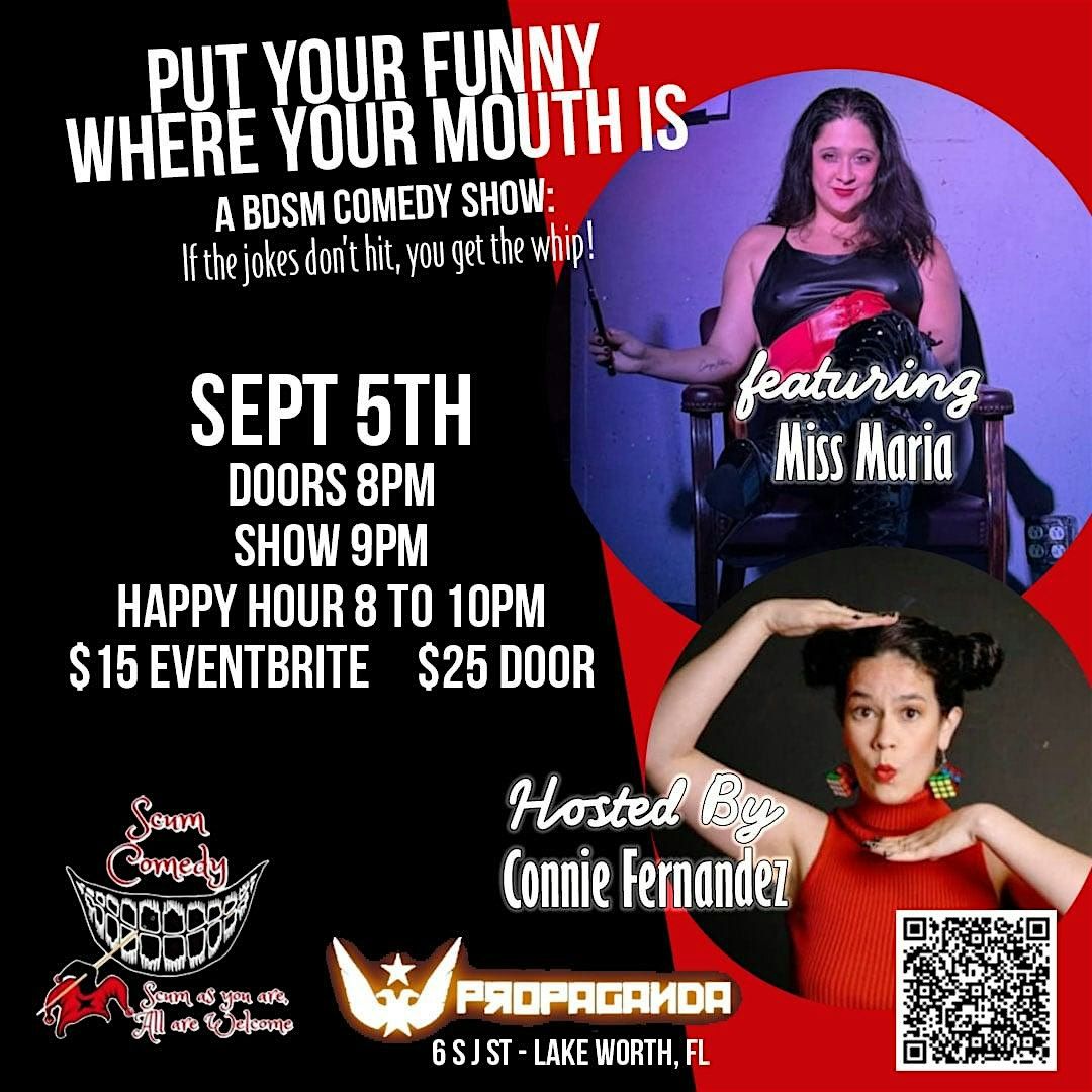 Put Your Funny Where Your Mouth Is - Comedy Show, 5 September | Event in Lake Worth | AllEvents