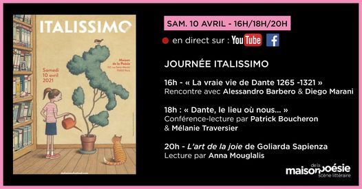 EN DIRECT // Journée Italissimo, April 10 2021 | Online Event | AllEvents.in