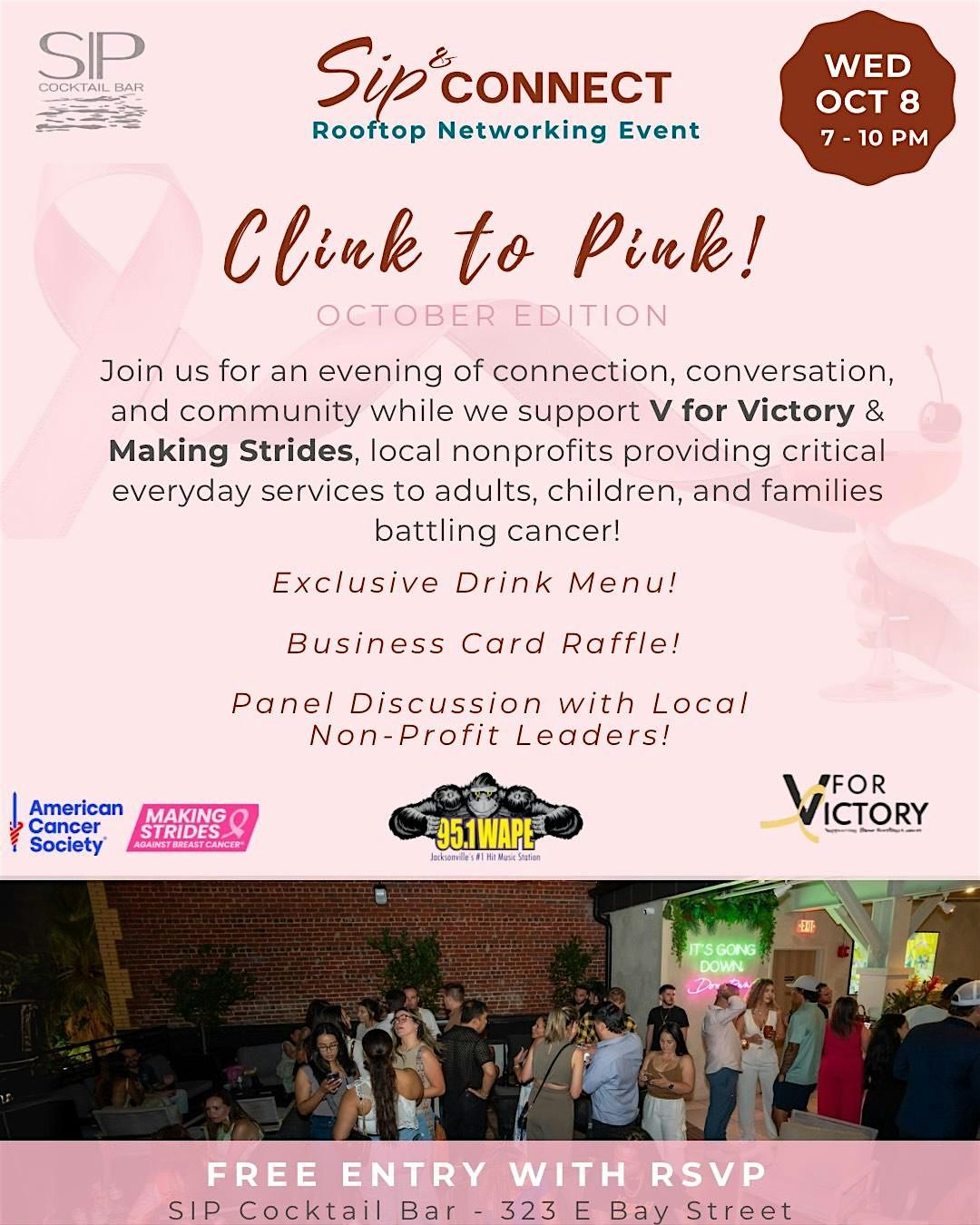 Sip & Connect – October Edition, 8 October | Event in Jacksonville | AllEvents