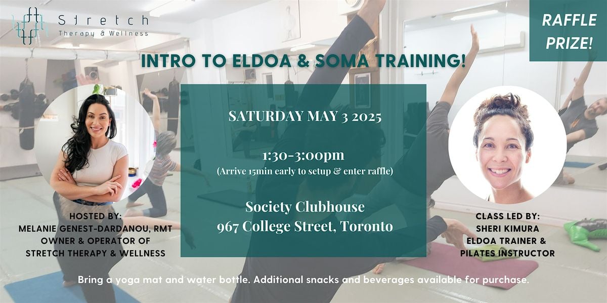 INTRO TO ELDOA/SOMA TRAINING - Move, Decompress & Get Aligned! | Event in Toronto | AllEvents
