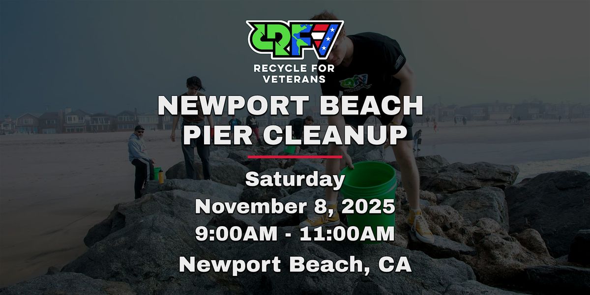 Newport Beach Pier Cleanup with Veterans!, 8 November | Event in Newport Beach | AllEvents