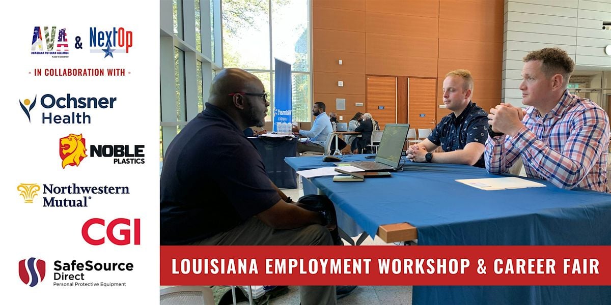 Veteran Employment Workshop & Career Fair, 18 August | Event in Lafayette | AllEvents