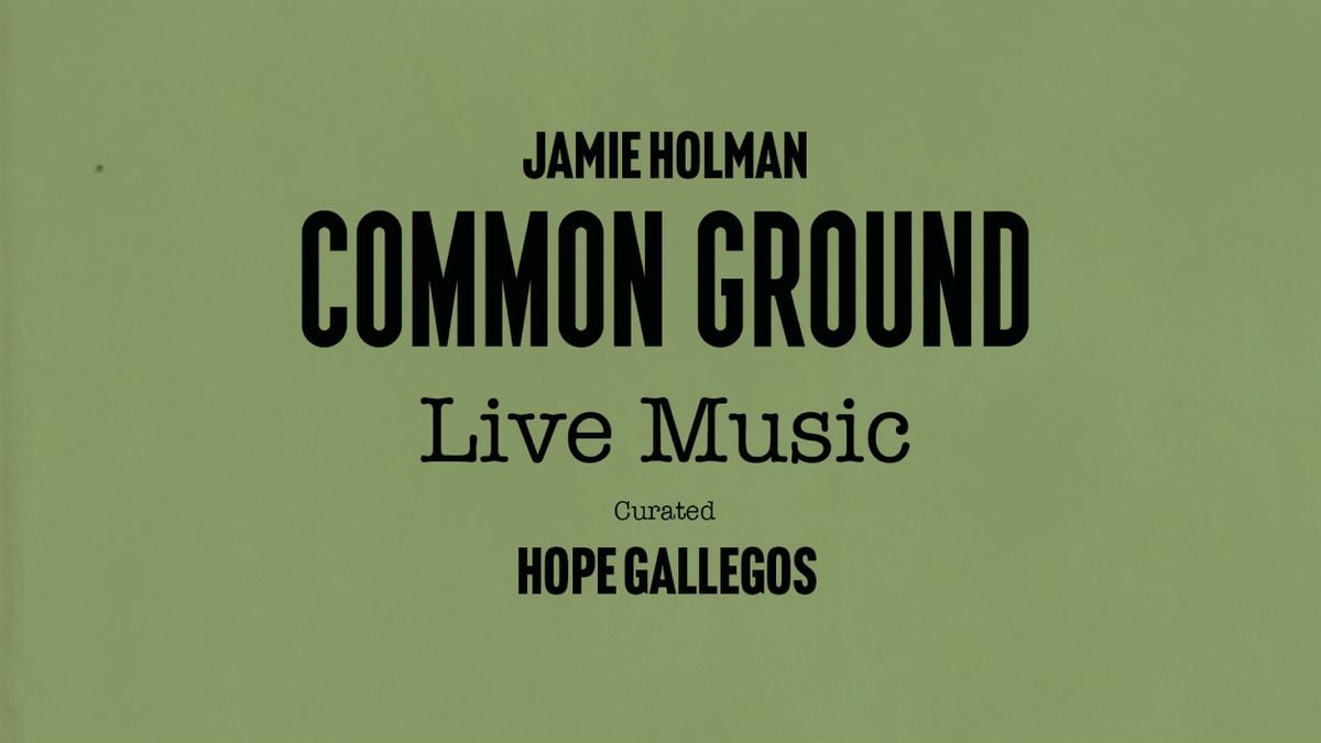 Common Ground: Live Music, 12 August | Event in Manchester | AllEvents