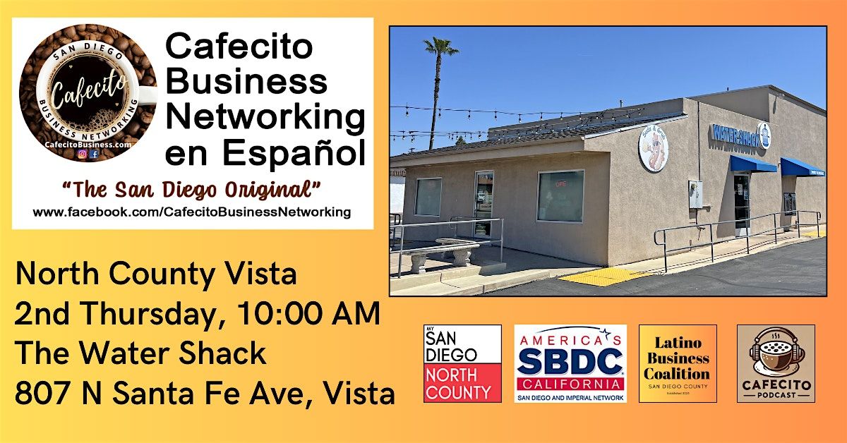 Cafecito En Espanol North County Vista  2nd Thursday, 11 December | Event in Vista | AllEvents