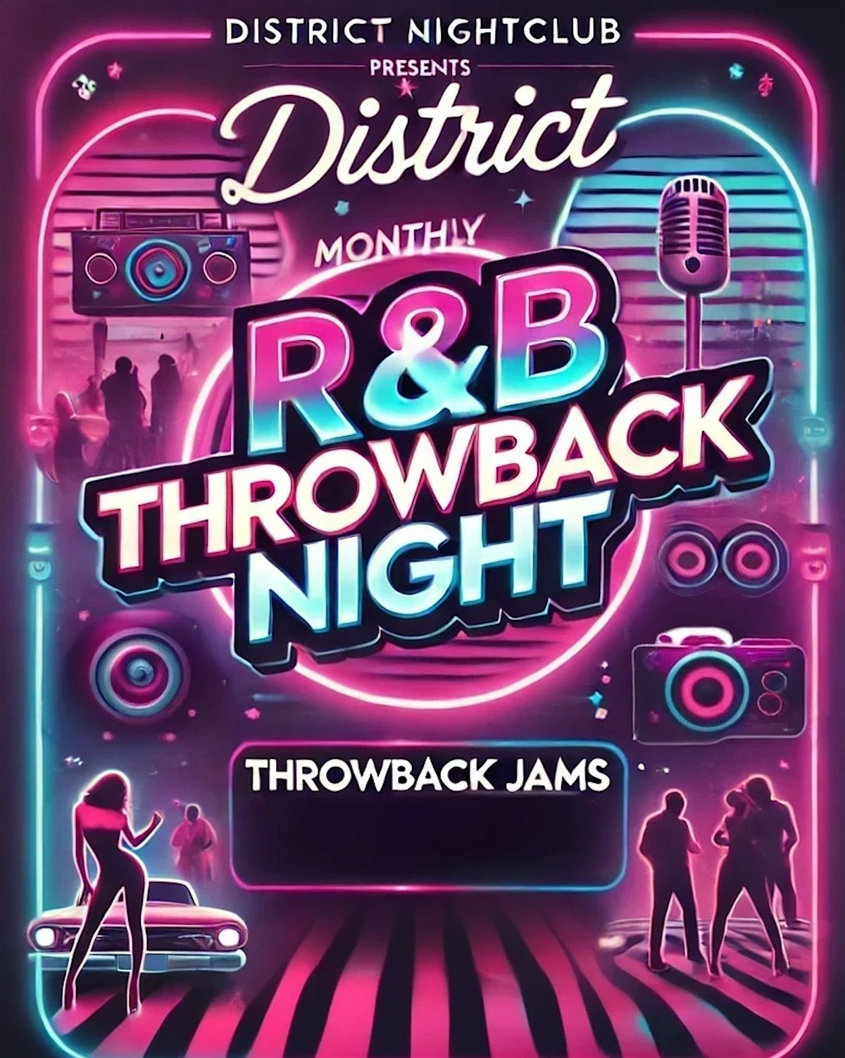 R&B Throwback Night: A Journey Through the 80s & Beyond!, District ...