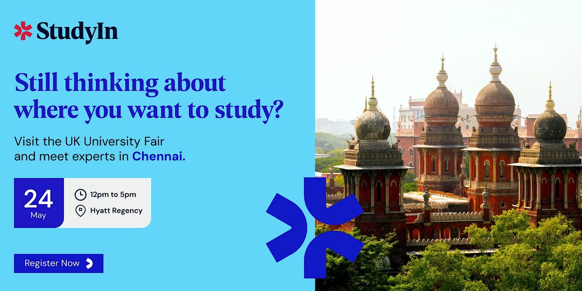UK University Fair in Chennai | Event in Chennai | AllEvents