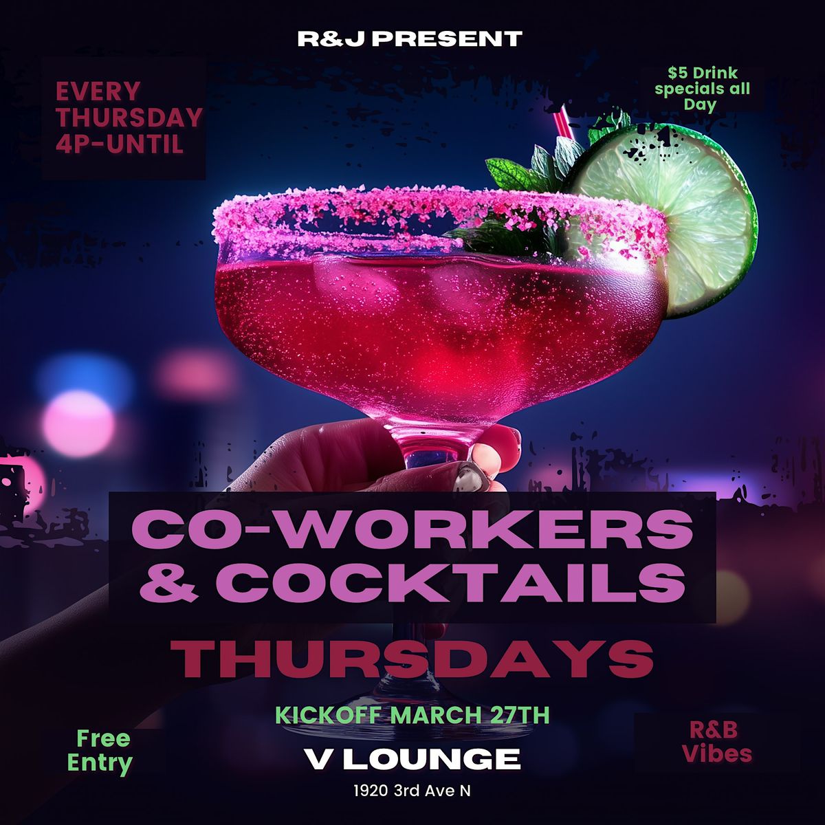 COWORKERS & COCKTAILS | Event in Birmingham | AllEvents