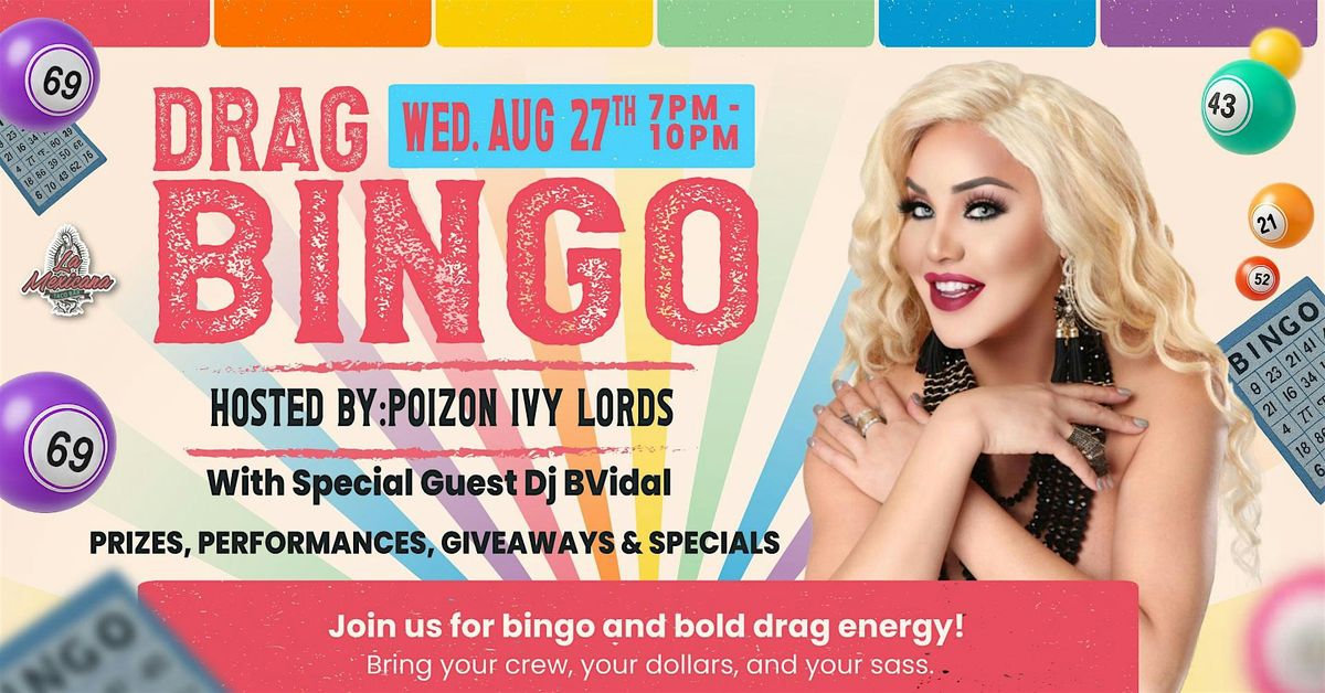Drag Bingo at La Mexicana!, 27 August | Event in Wilton Manors | AllEvents