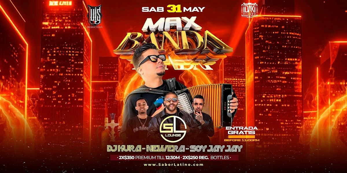 Max Banda  ! NEW YORK, 31 May | Event in Queens | AllEvents