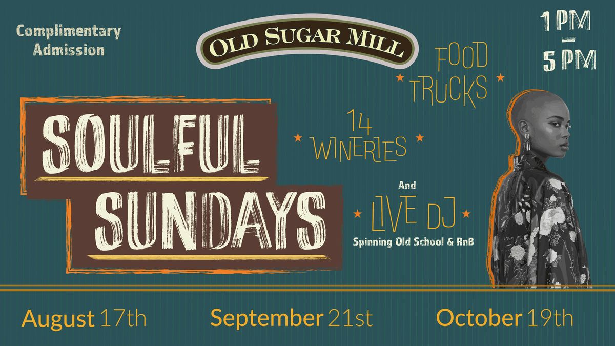 SOULFUL SUNDAYS, 17 August | Event in Clarksburg | AllEvents