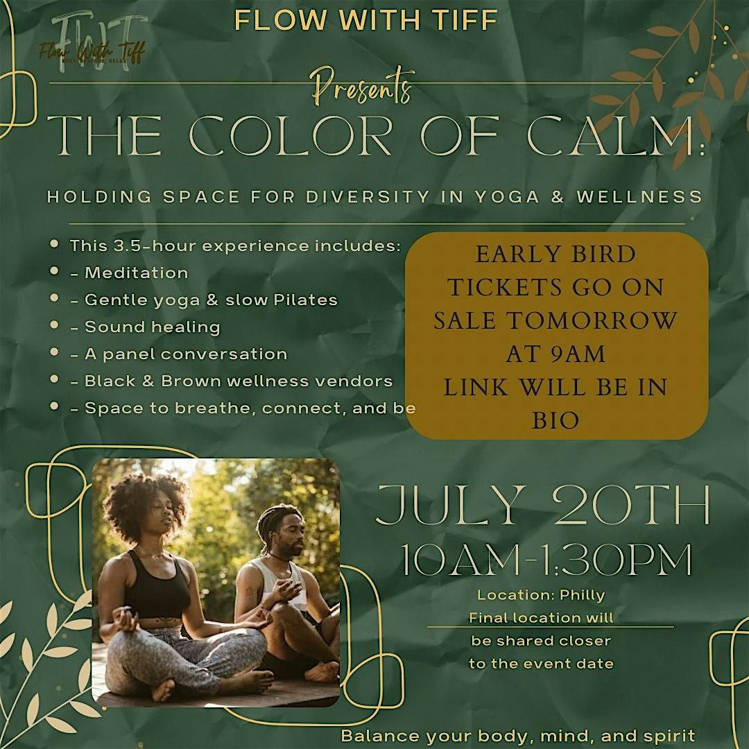 The Color of Calm: Holding Space For Diversity In Yoga & Wellness | Event in Philadelphia | AllEvents