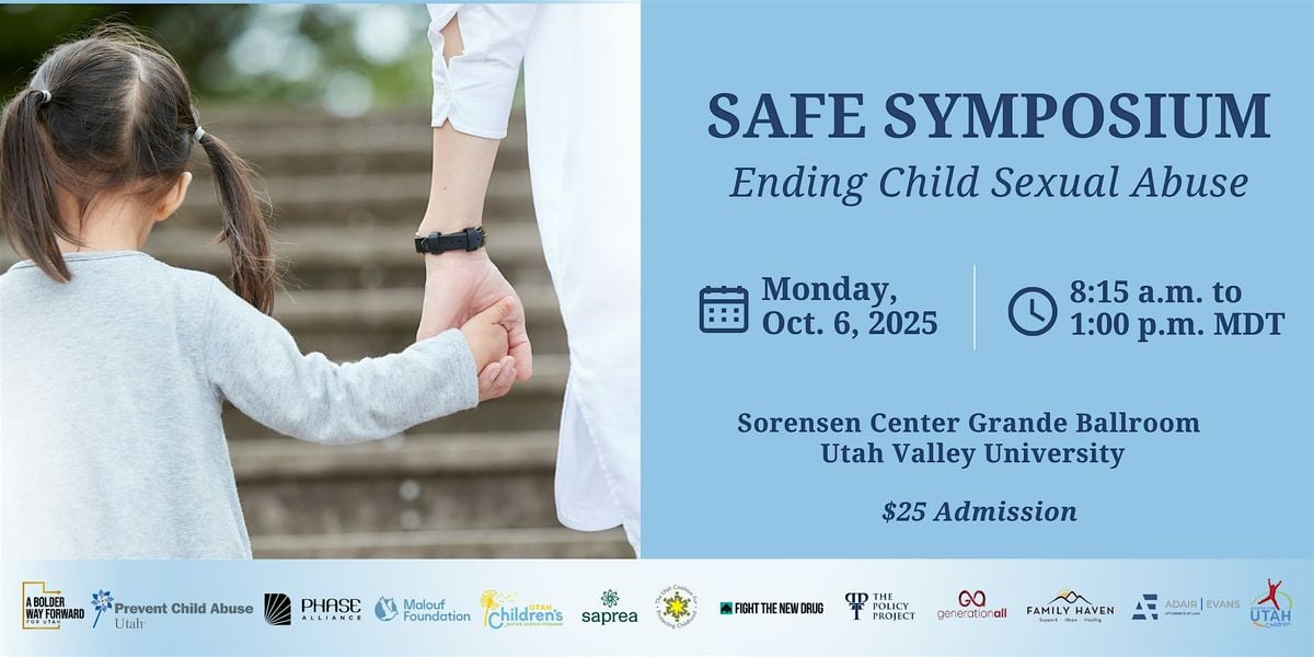 SAFE Symposium, 6 October | Event in Orem | AllEvents