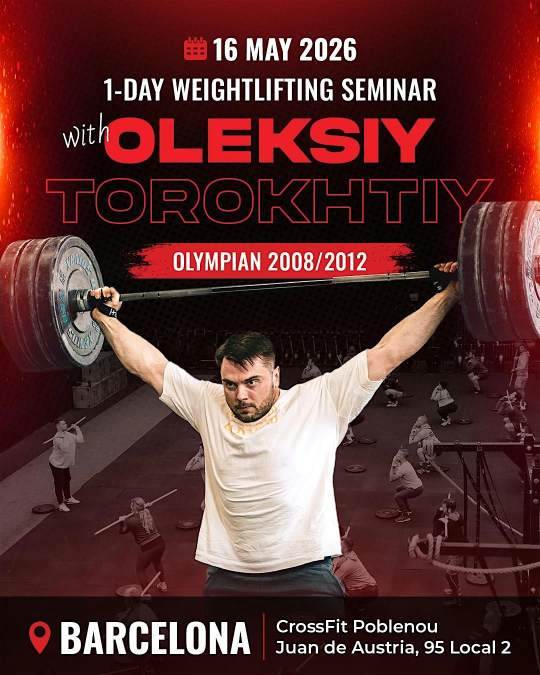 1-day Olympic Weightlifting Technique Workshop/ Spain (Barcelona)