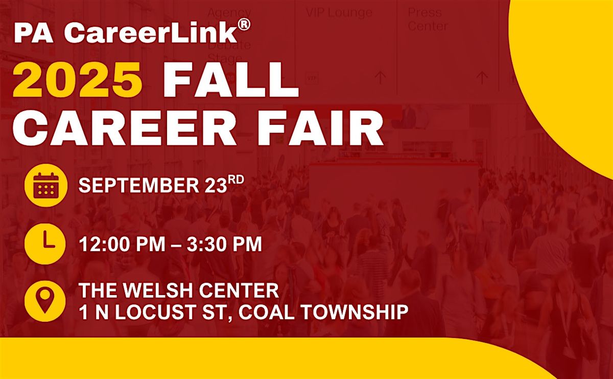 PA CareerLink® NSU 2025 Fall Career Fair - Employers Only, 23 September | Event in Edgewood | AllEvents