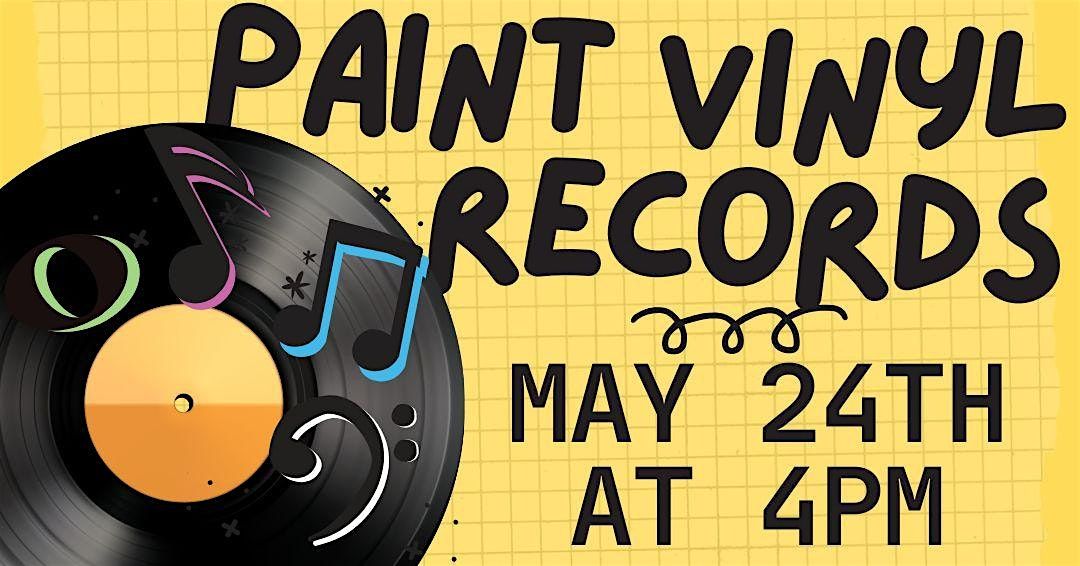Paint Vinyl Records Craft (Adult Program), 24 May | Event in Austin | AllEvents