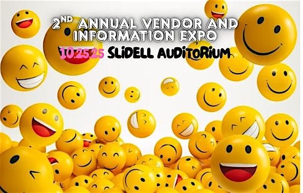 VENDOR AND INFORMATION EXPO, 25 October | Event in Slidell | AllEvents