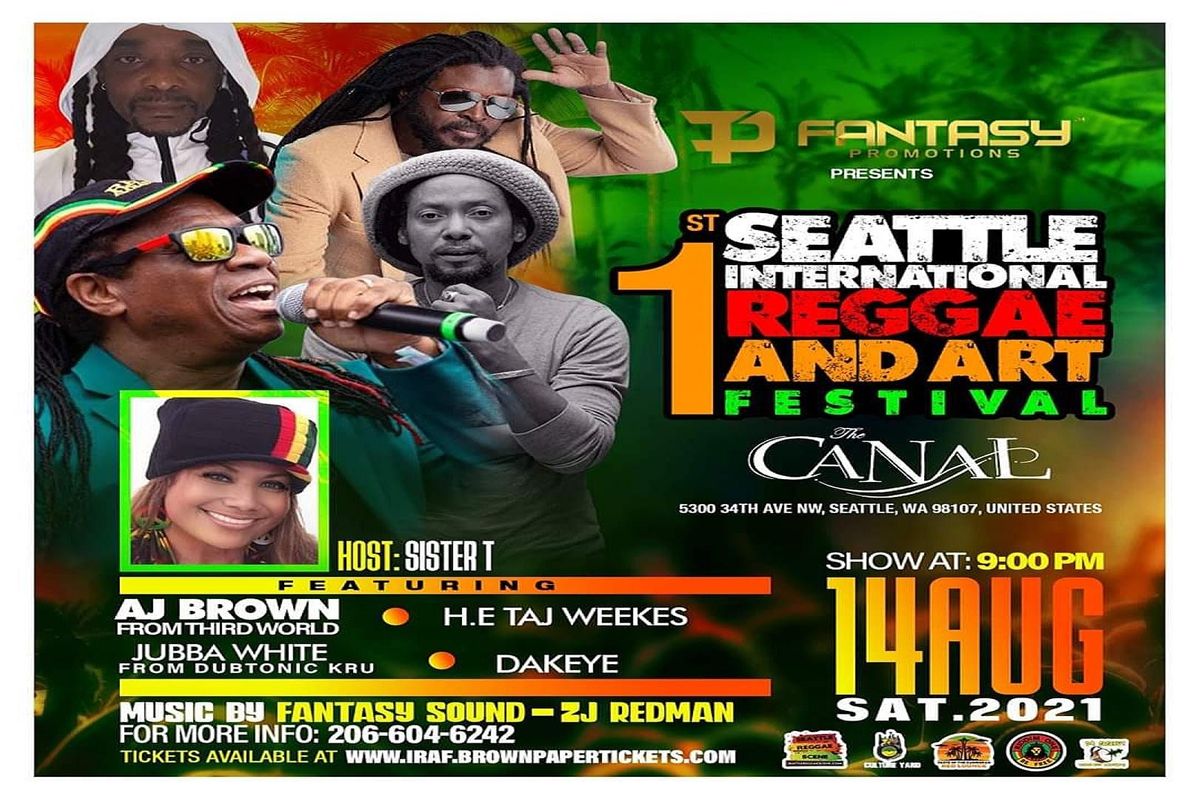 27 Reggae Festivals In Seattle Reggae Concerts Shows In Seattle Sea Events Events Seattle August-september 2022