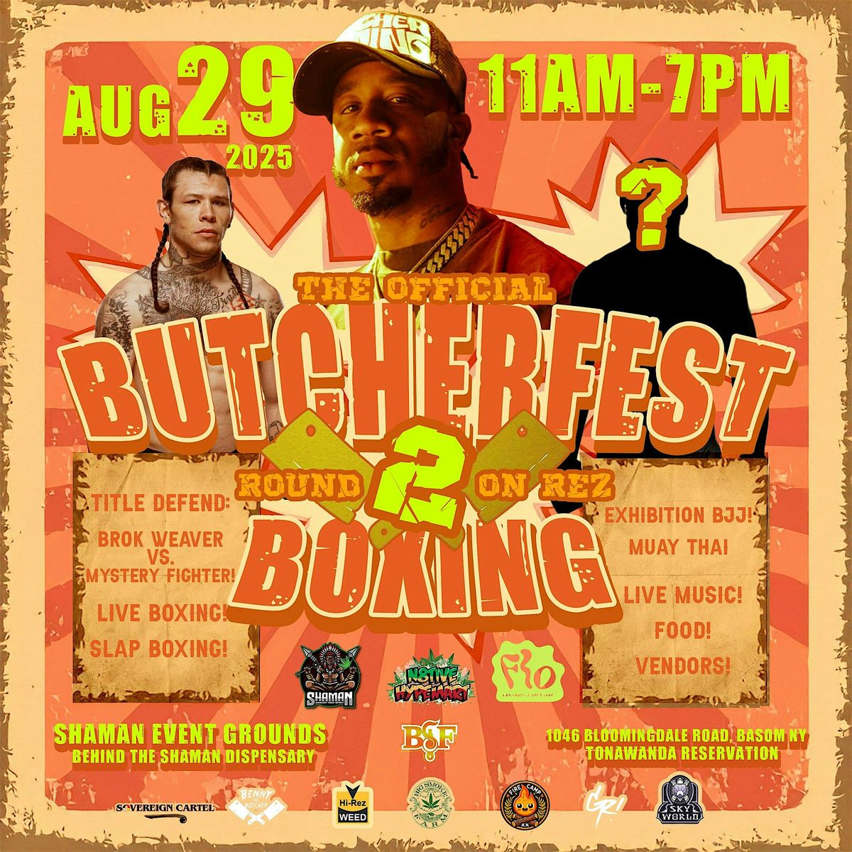 Butcherfest Boxing Round 2!, 29 August | Event in Basom | AllEvents
