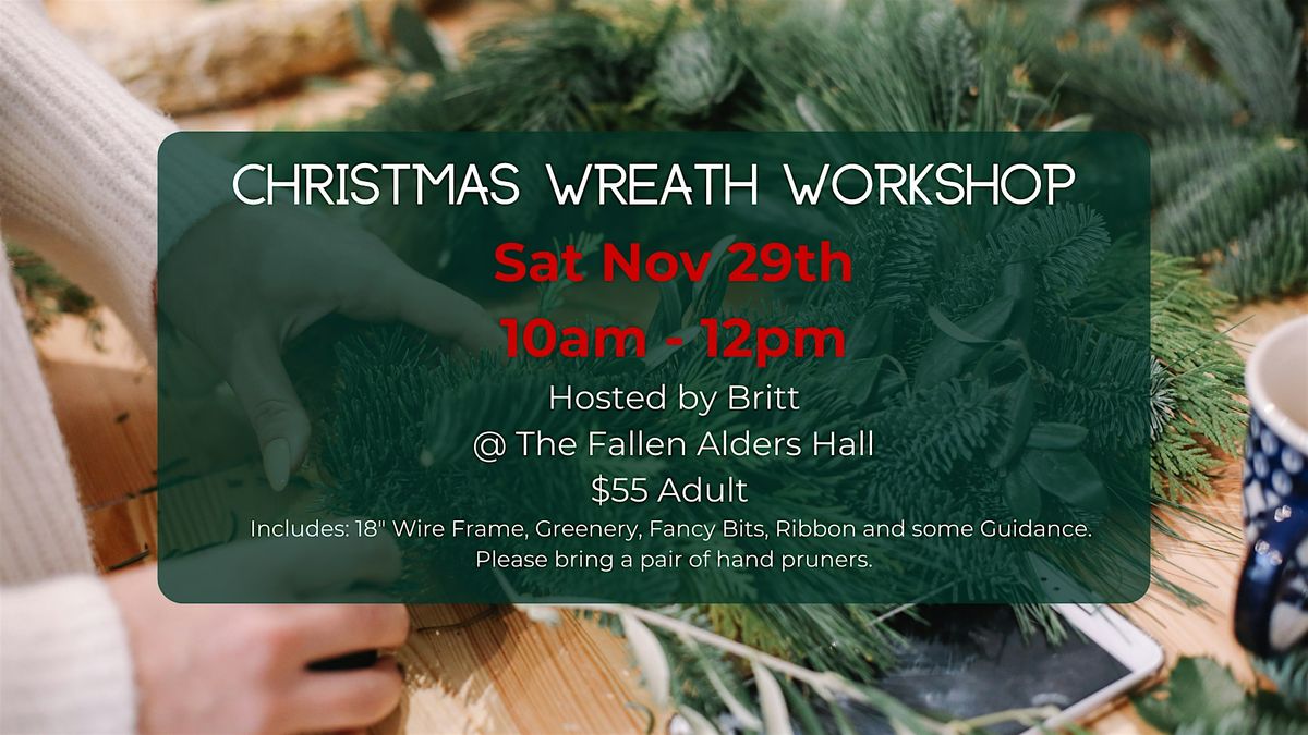 Christmas Wreath Workshop | Event in Royston | AllEvents