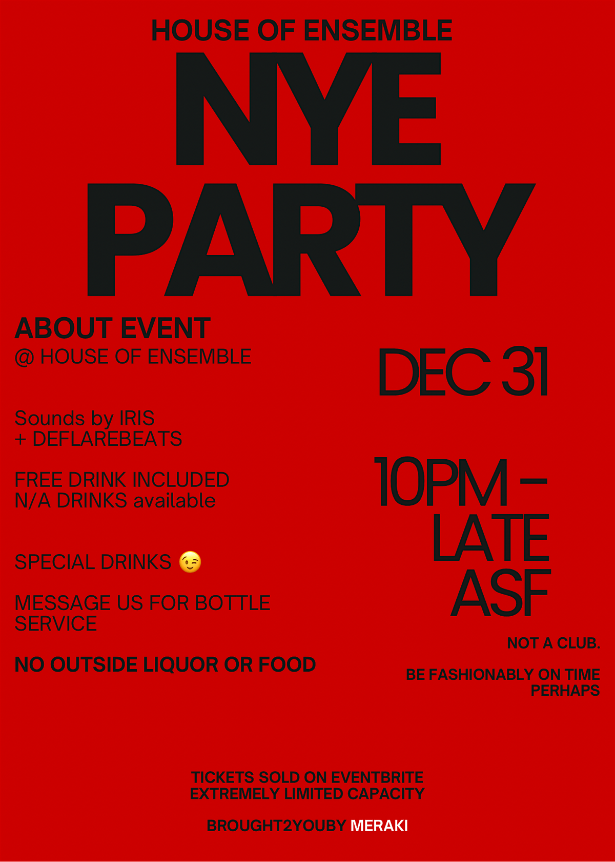 STUDIO NYE PARTY, 31 December | Event in Ottawa | AllEvents